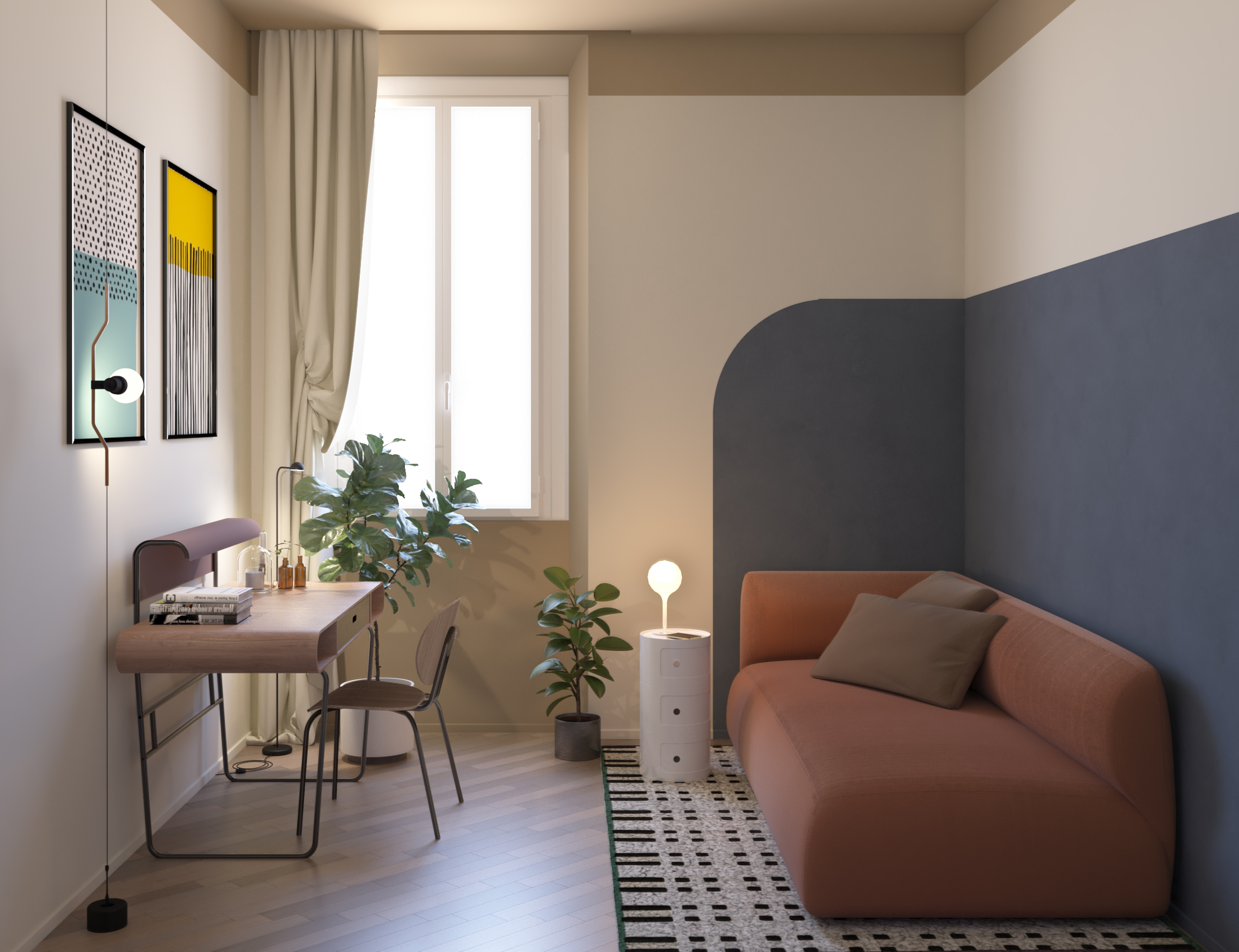 米兰复古优雅公寓设计丨意大利米兰-69