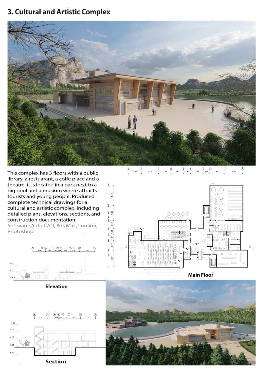 15 楼层住宅综合体,建筑学校,文化艺术综合体-7
