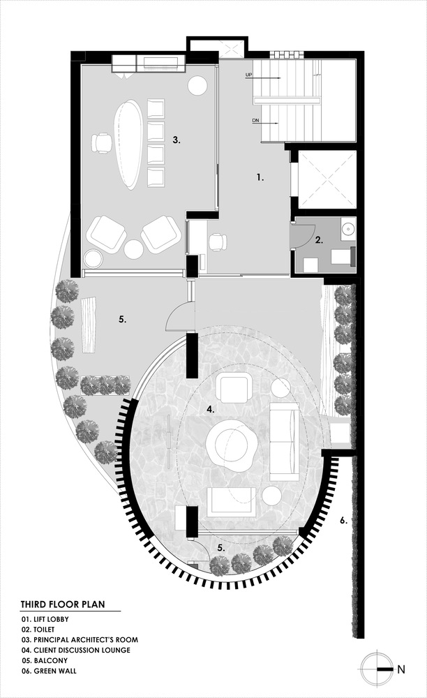 新德里创新树形建筑设计工作室丨印度新德里丨Arun Sharma-26