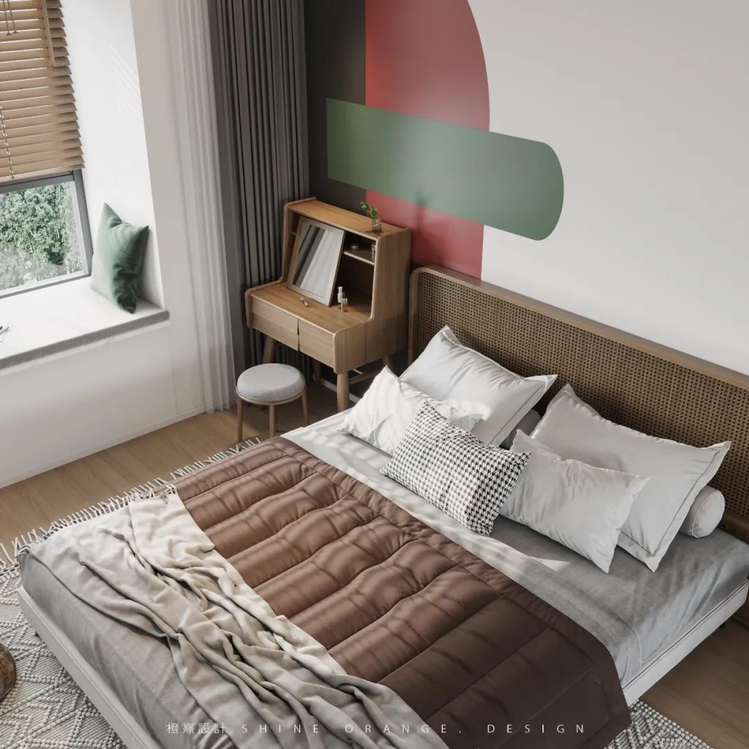 《橙熹设计》 | 混搭风格,充满温暖与趣味的家-56