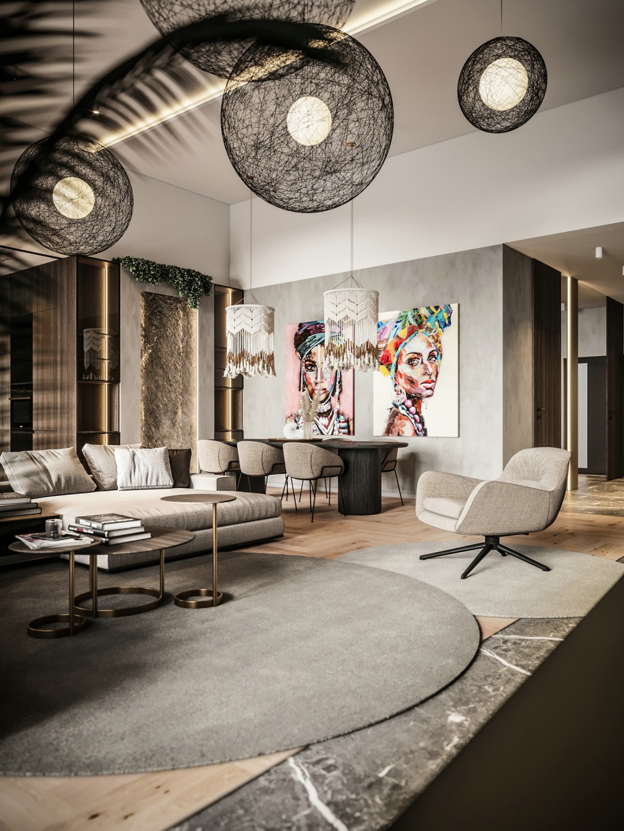 极简大气居所 - 随性安逸的空间艺术-2