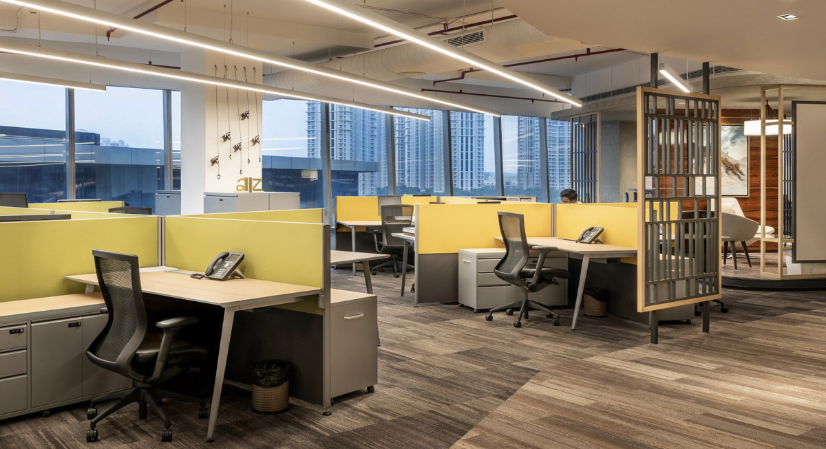 Marriott 国际印度办公室 · 蓝叶设计集团的协作,可持续性和传统设计理念-13