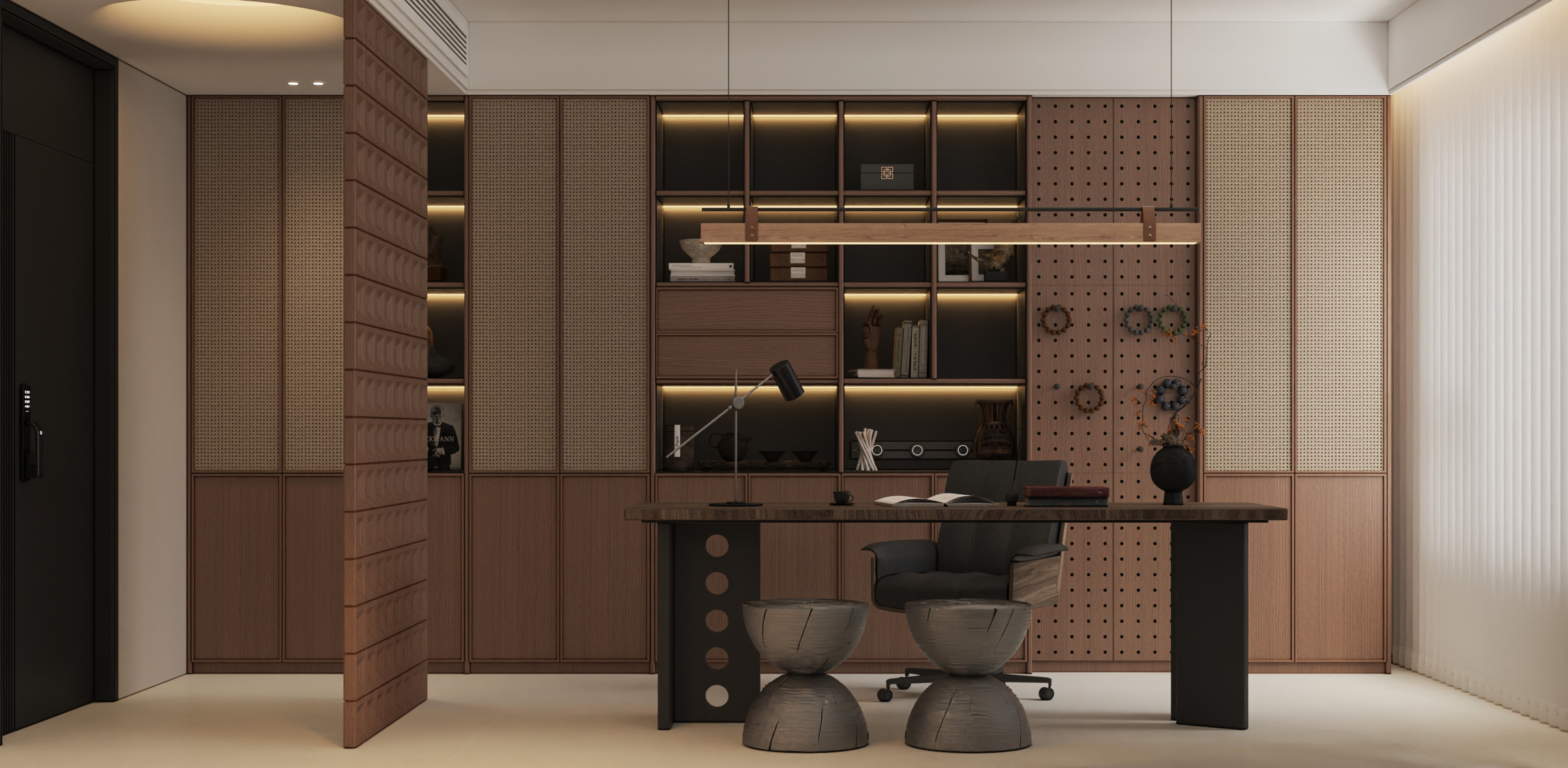 武汉-华发外滩首府145平 中古风-2