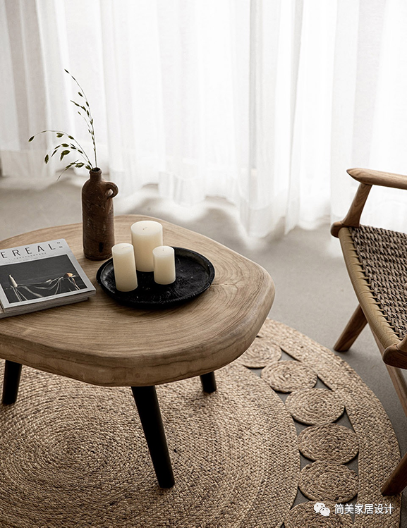 113㎡轻复古原木家居空间设计丨中国广州丨简美设计-0