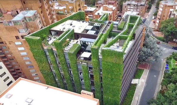 世界最大垂直花园（Santalaia大楼垂直花园）丨哥伦比亚-9