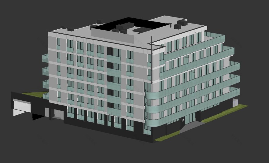 YSLAB公司3D低多边形建筑模型制作-21