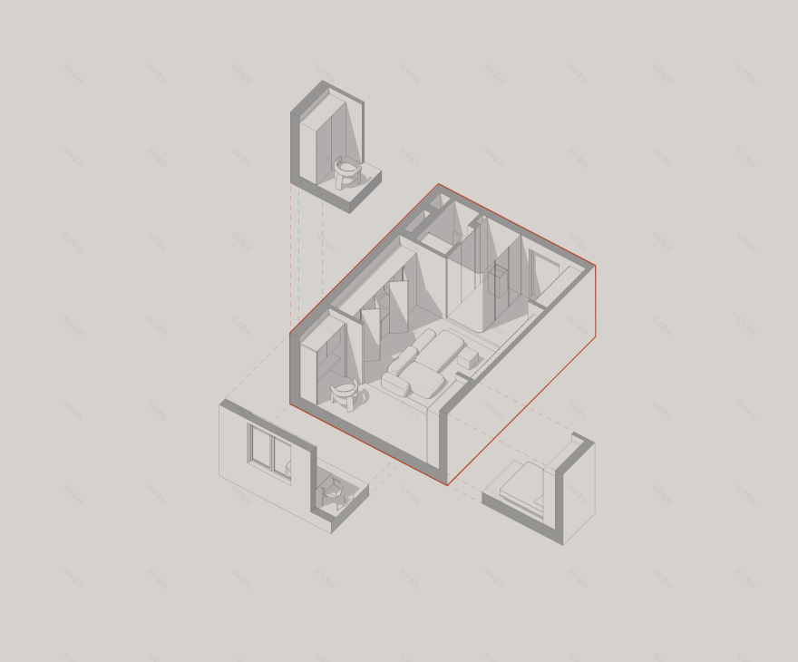 Allin 30m² 私人公寓室内设计丨俄罗斯莫斯科丨G8 创意奖 2023 决赛入围者-12