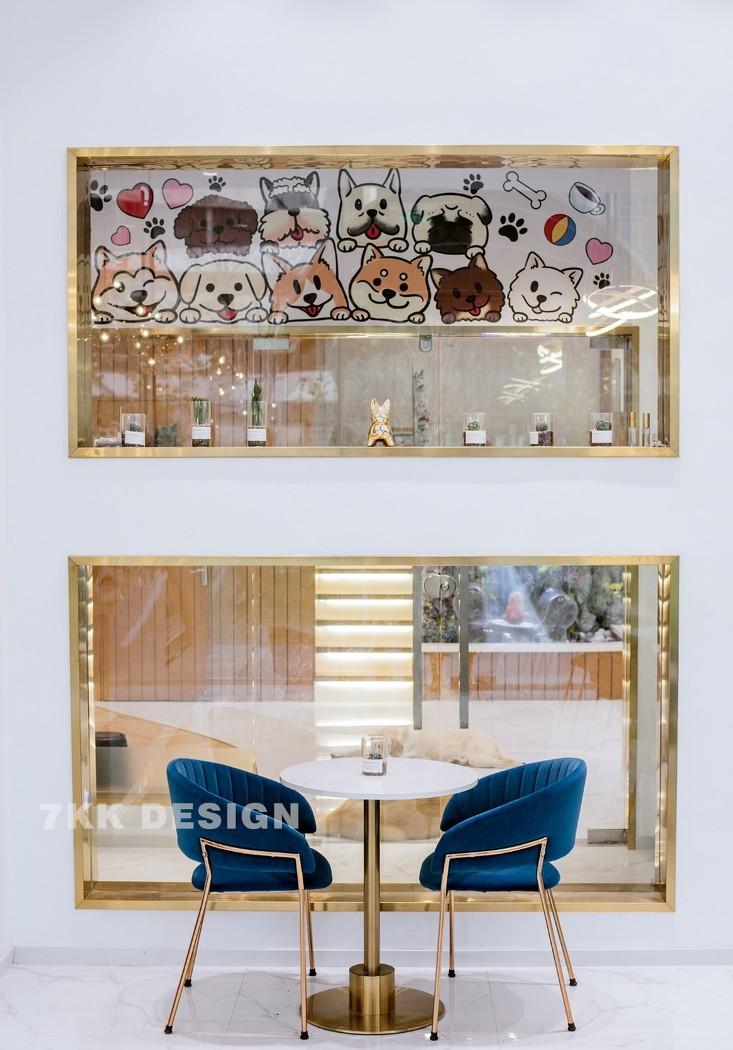 北欧风餐厅设计，温馨简约，金色点缀，打造现代轻奢空间-0