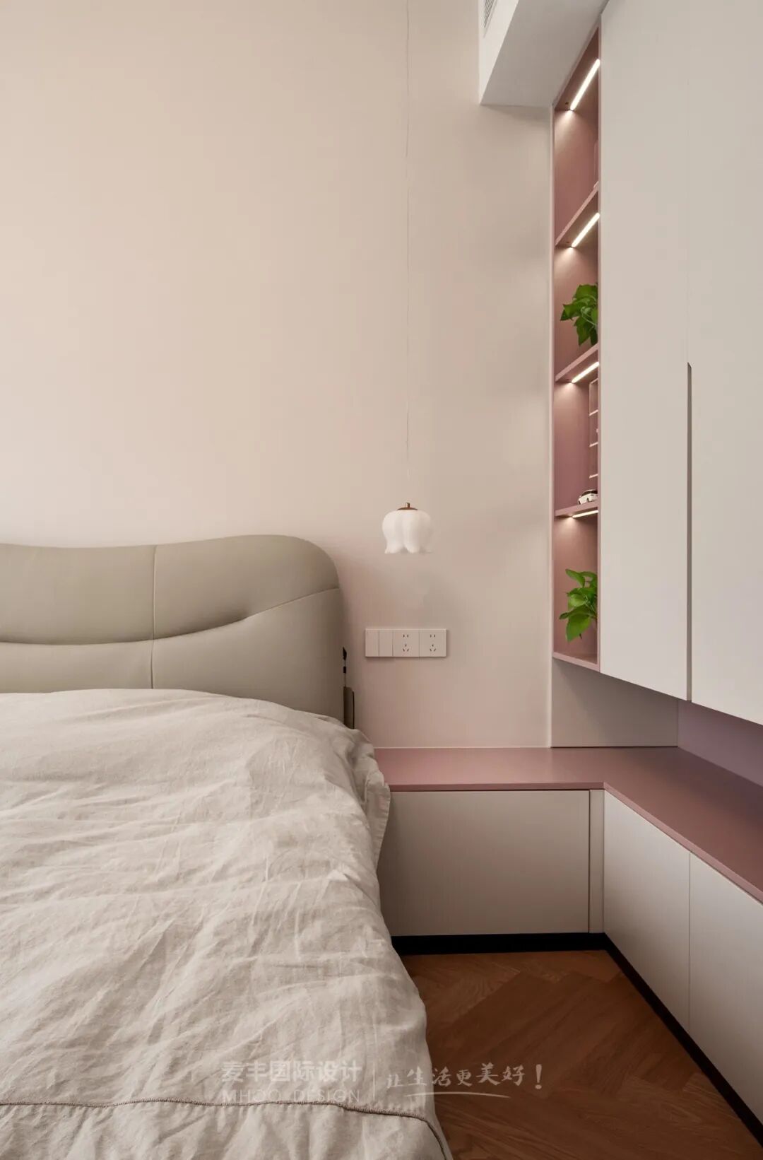 MHOO|禧瑞江南200㎡现代风：每一处留白都盛着生活的诗意-52