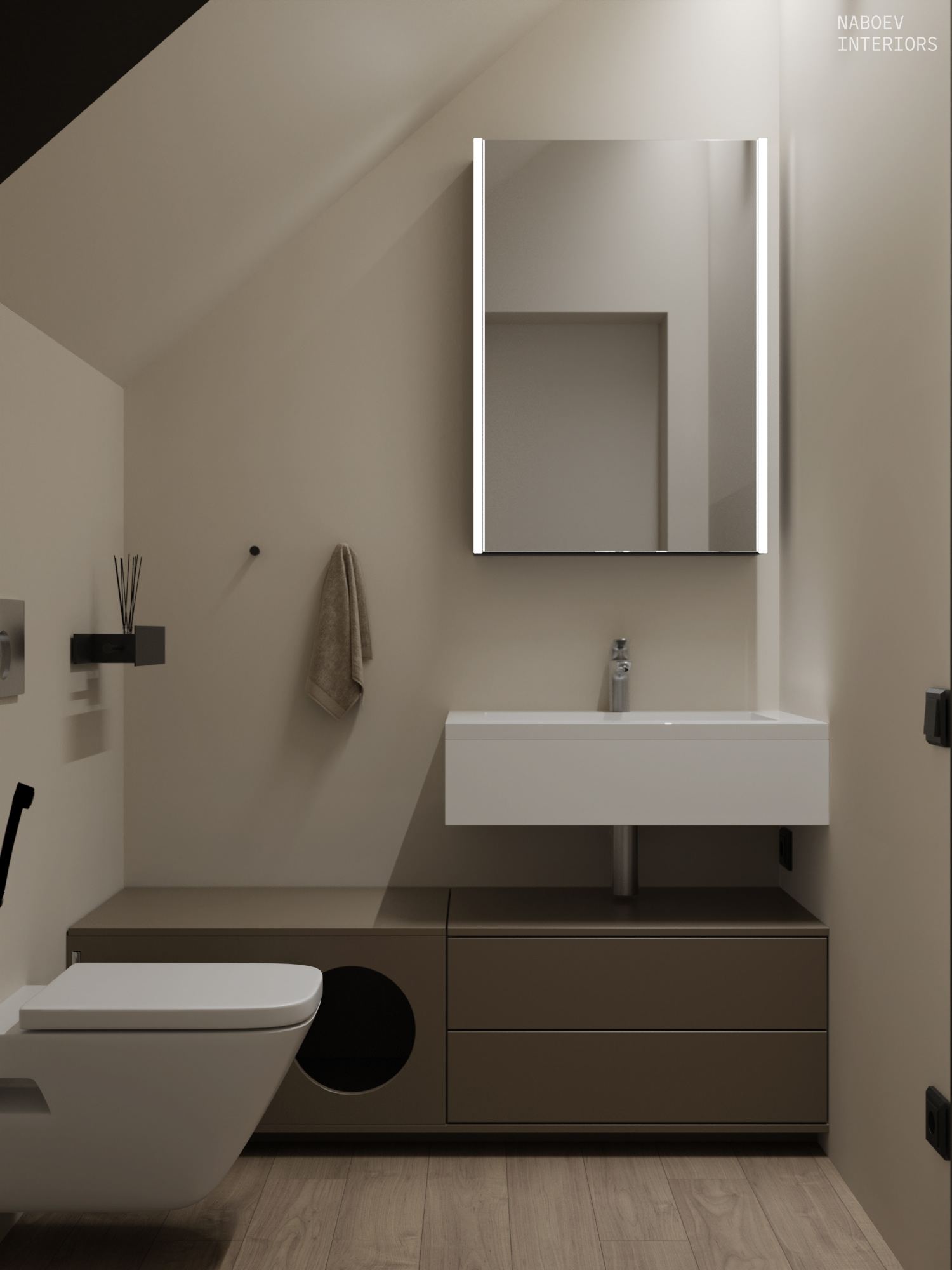 学校街住宅“Formula”室内设计项目-17