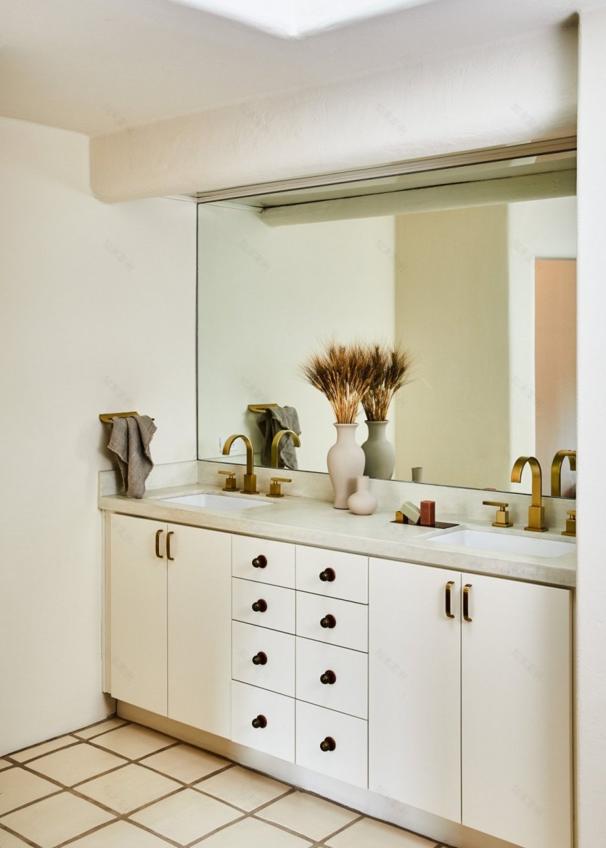 Adobe House Mission Canyon 别墅翻新丨美国丨Corinne Mathern Studio-10