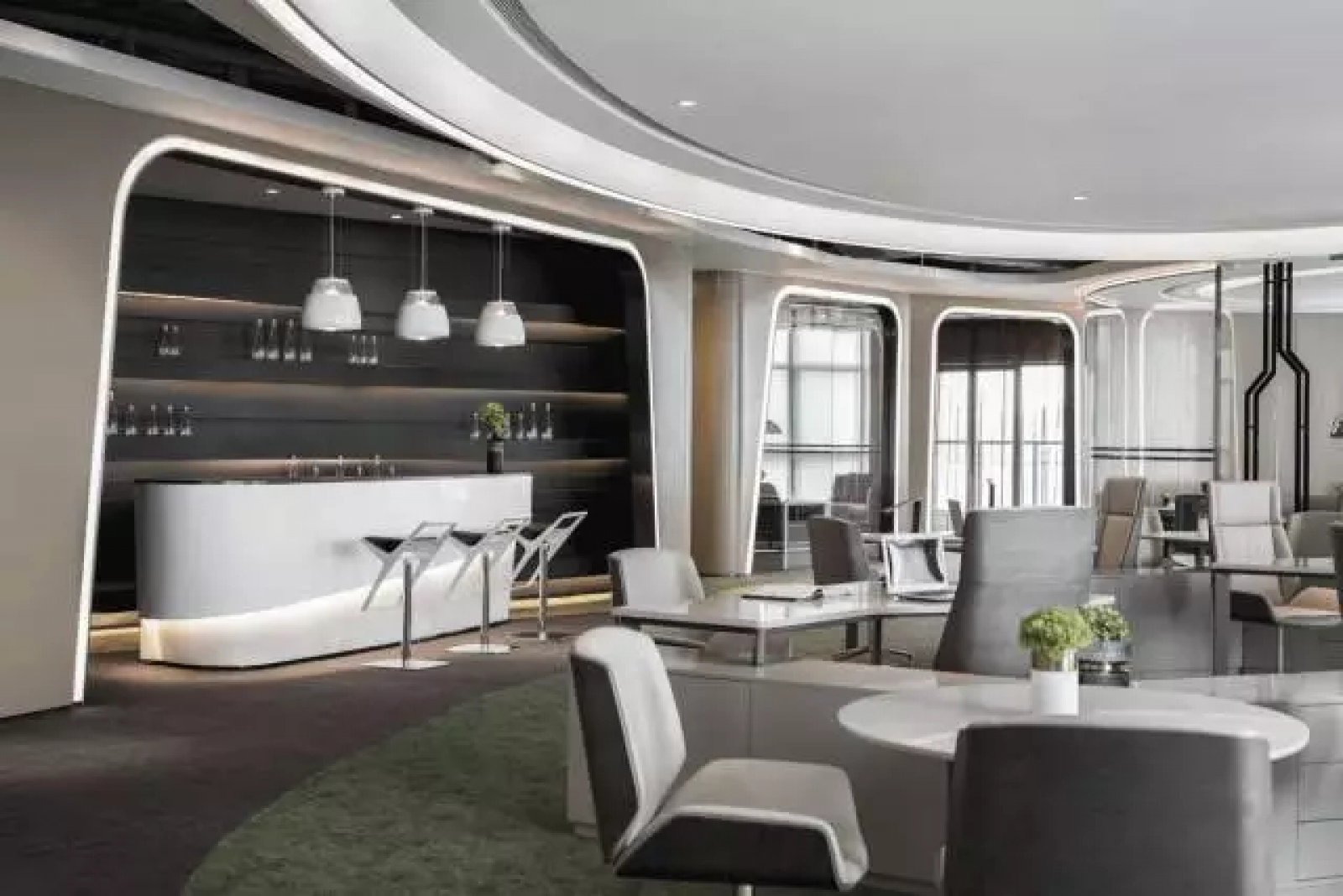 中粮天悦壹号办公展示空间设计-17