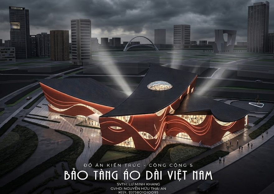 ĐỒ ÁN CÔNG CỘNG 5 : BẢO TÀNG ÁO DÀI-0