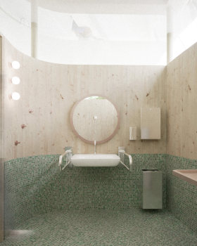 什切青市阳光草坪周边公共厕所概念项目丨波兰什切青丨Zlata Hrabtsevich等四人