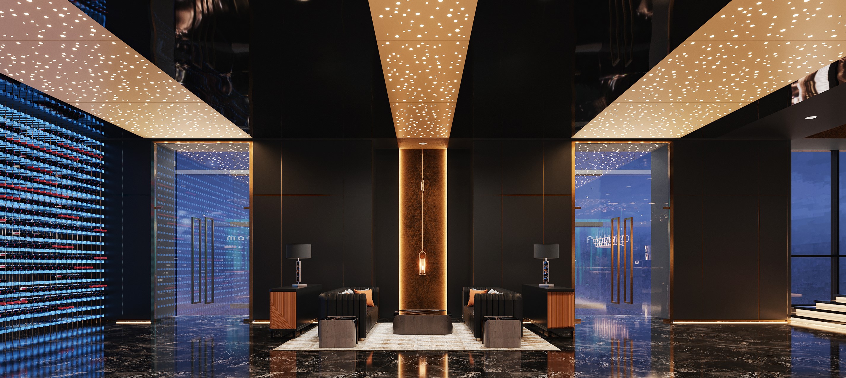 迪拜酒店局部丨阿联酋迪拜丨映现设计-16