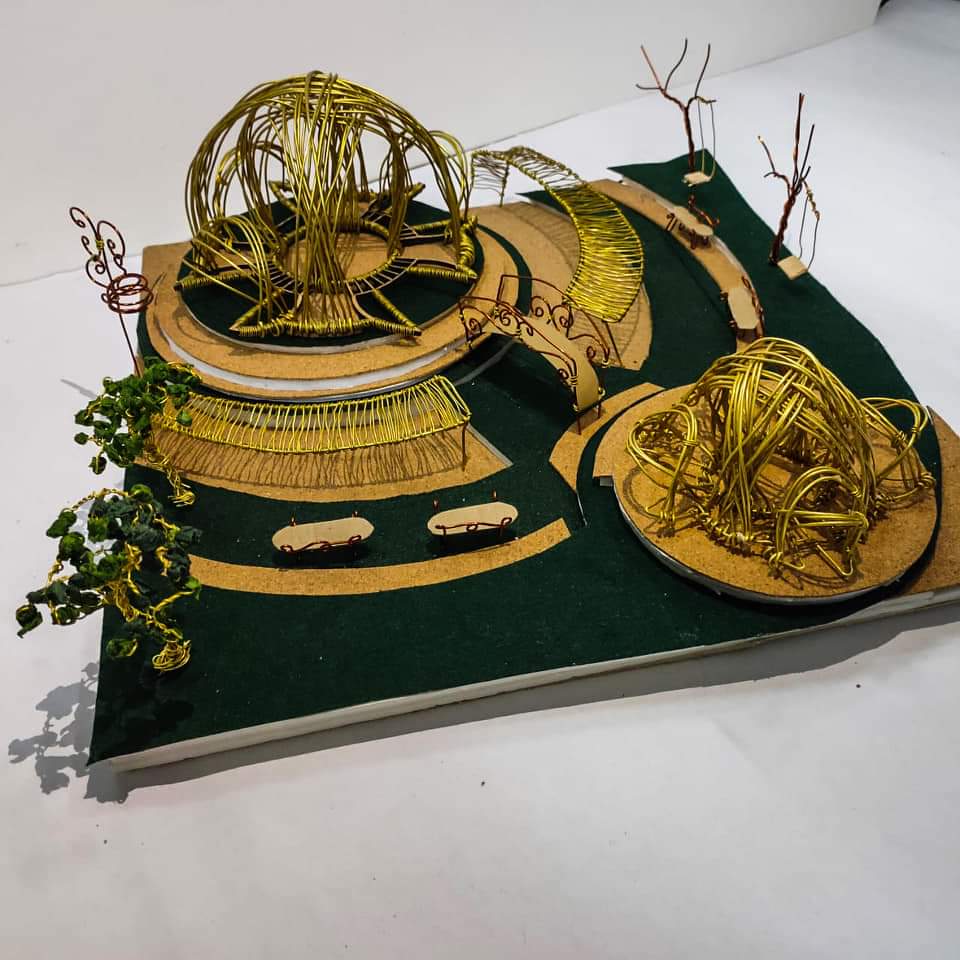 Architectural wire maquette-13