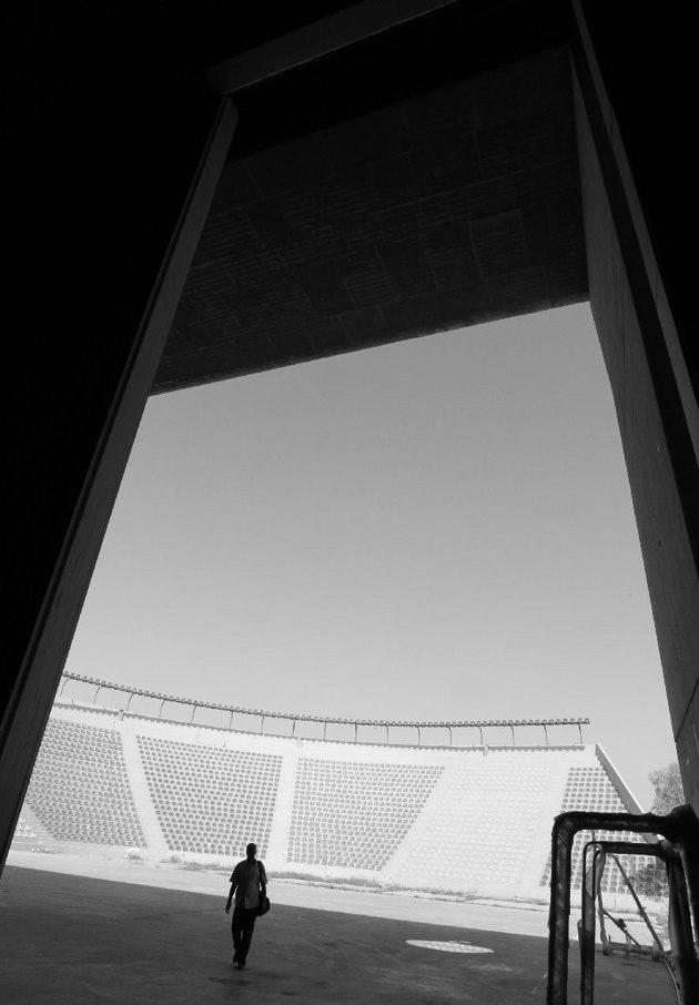 巴格达奥林匹克体育综合体（建成部分为田径馆）丨勒·柯布西耶-11
