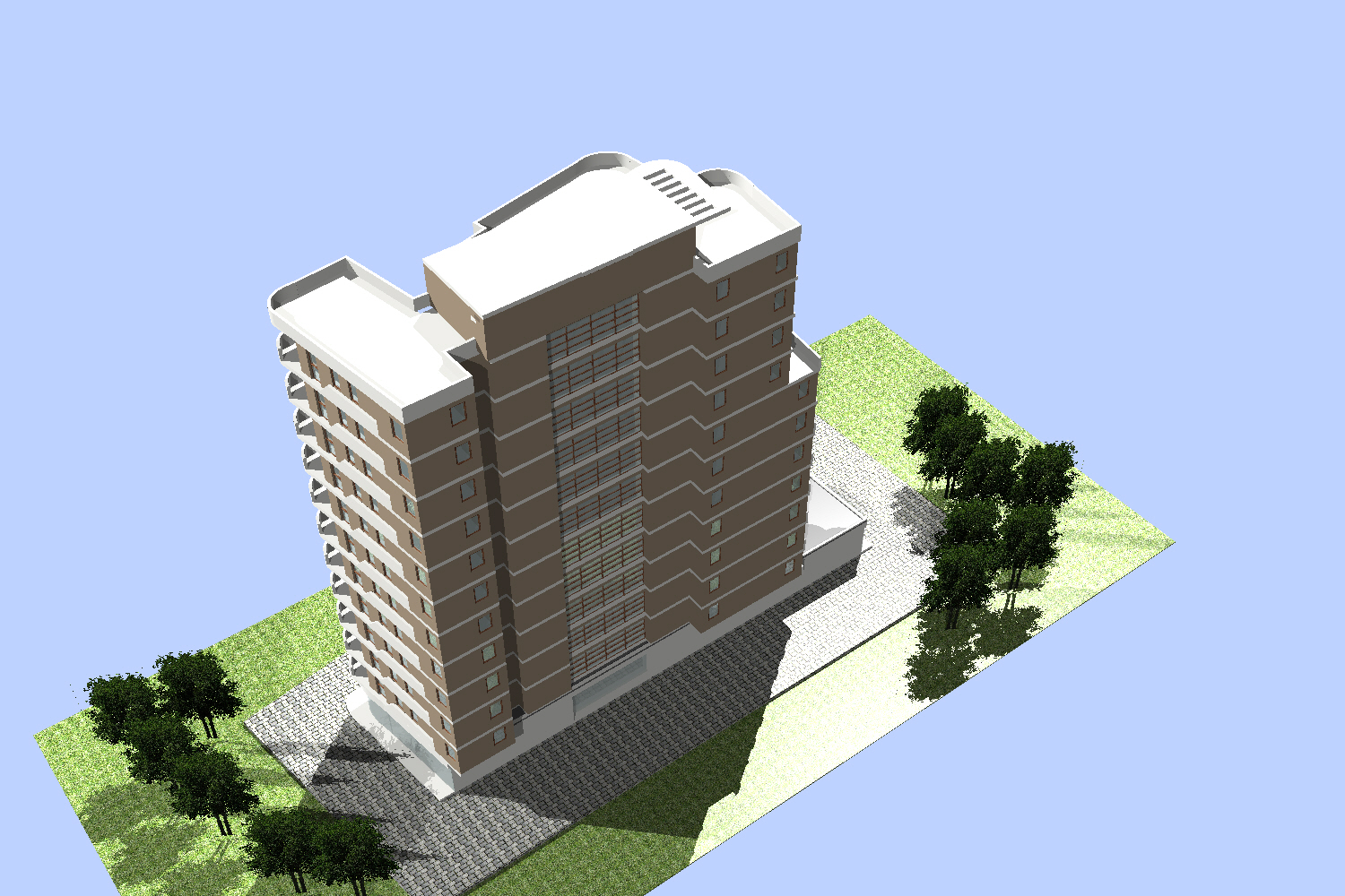 Petek 公寓建筑概念设计-7