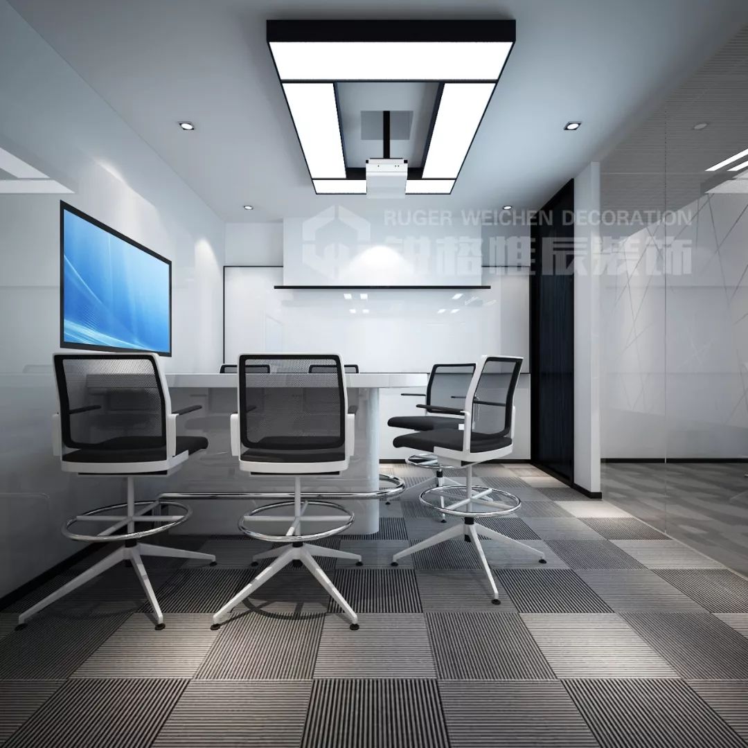 现代新中式，华清宫文化创意公司的优雅办公空间-51