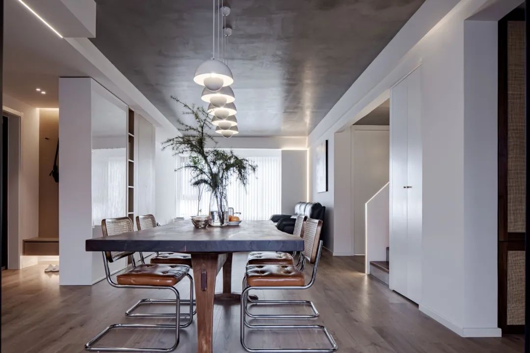 水泥漆+原木，感受极简的温度 | 吾索设计-20