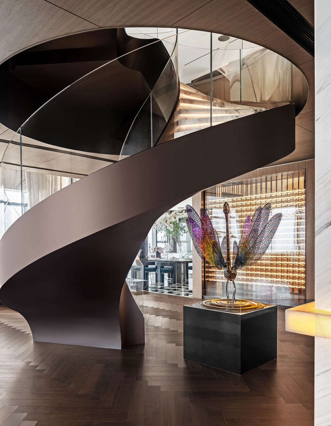 【原创】格致设计出品｜1500㎡意式轻奢空中别墅-61