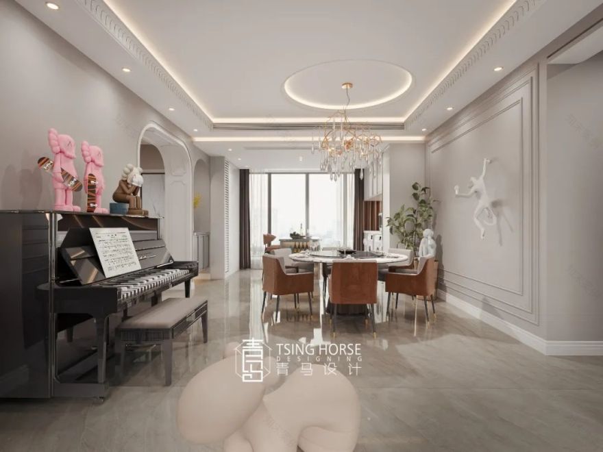 雅居乐御宾府 | 现代美式 200㎡三代同堂的温馨家园-54