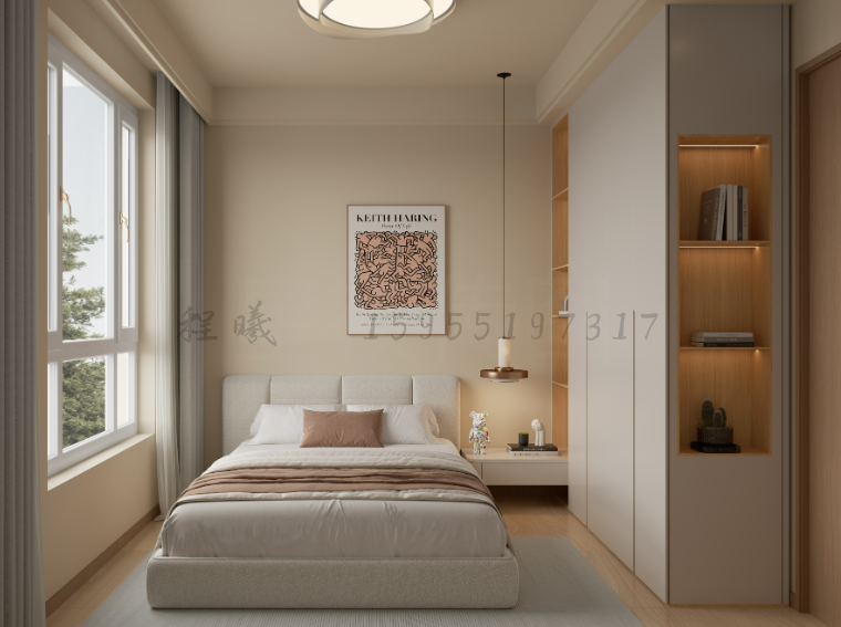 原木奶油风空间-6