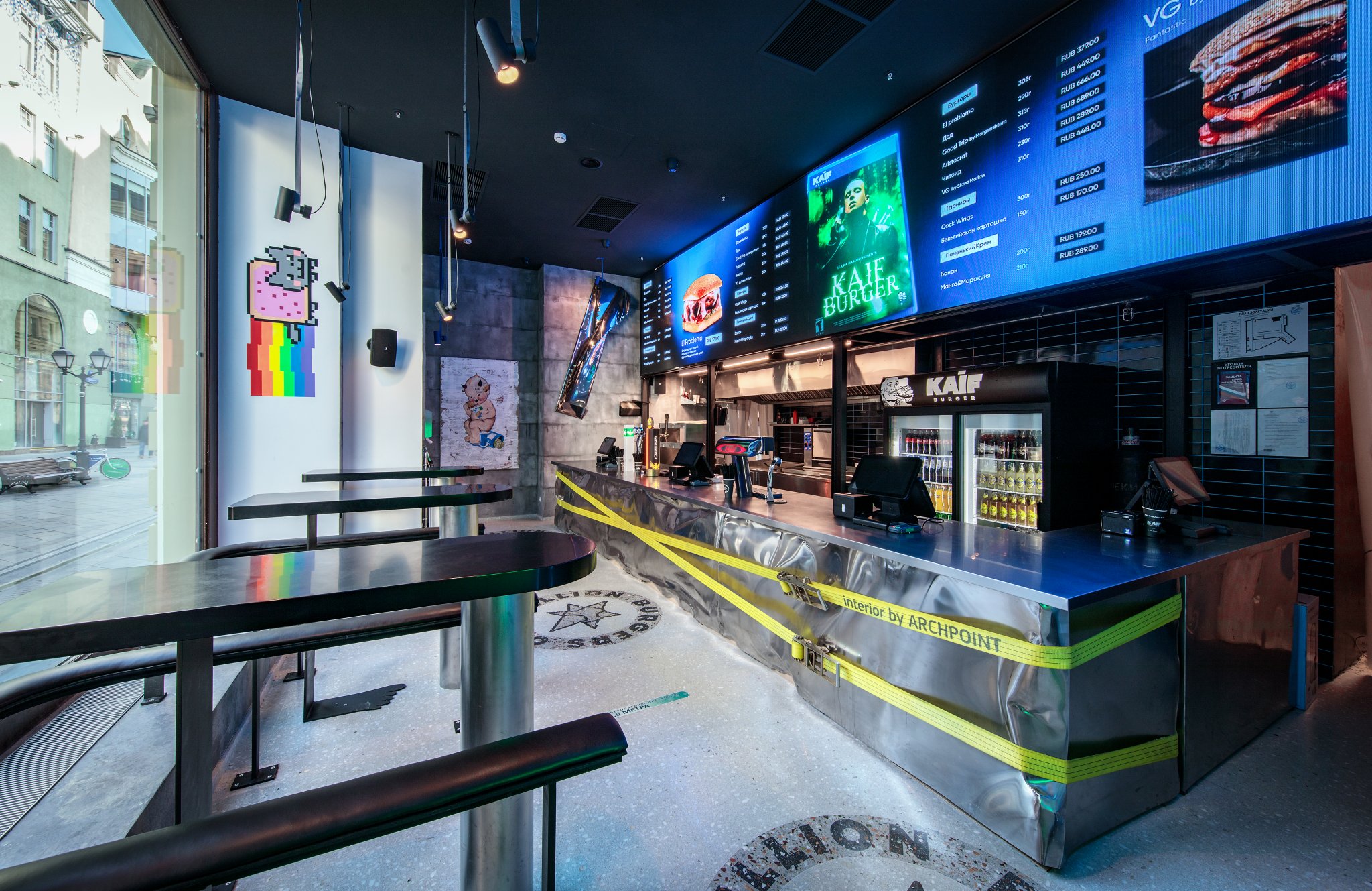 Kaif Burger 豪华快餐店创新设计丨Archpoint  bureau-14