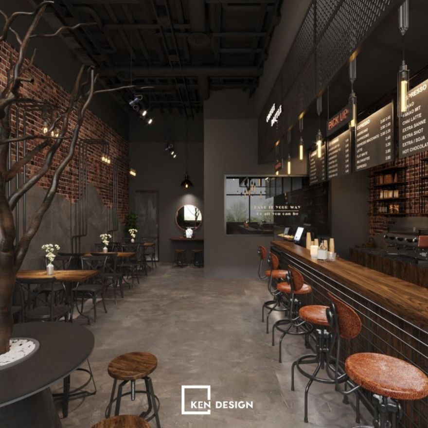 Coffee Bottle咖啡店设计丨KenDesign-4