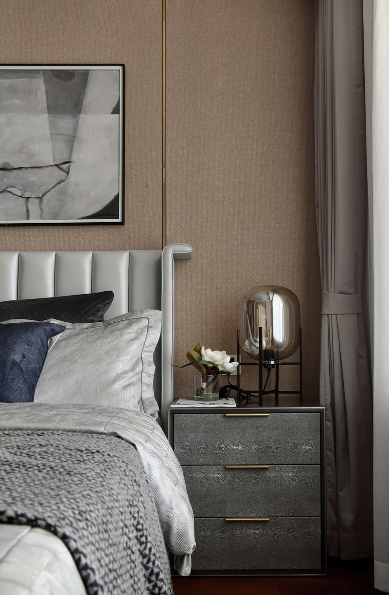 阜阳绿地紫峰馆B户型 | 现代时尚的精致空间-19