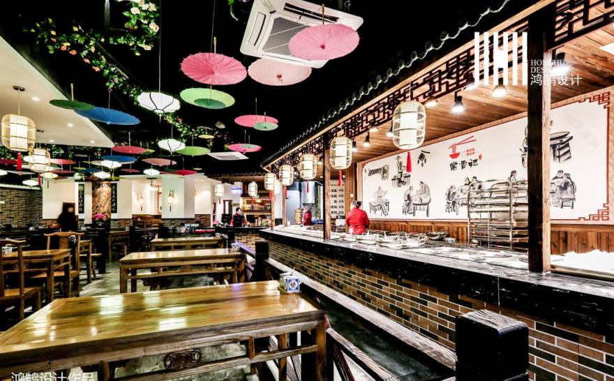 《常香记》江南风中餐厅,古韵空间农家乐-6