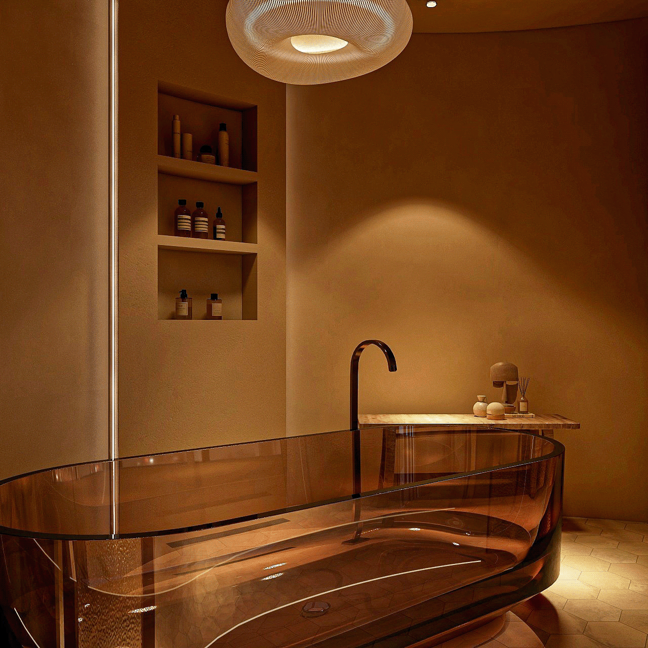 A modern and luxurious bathroom design-5