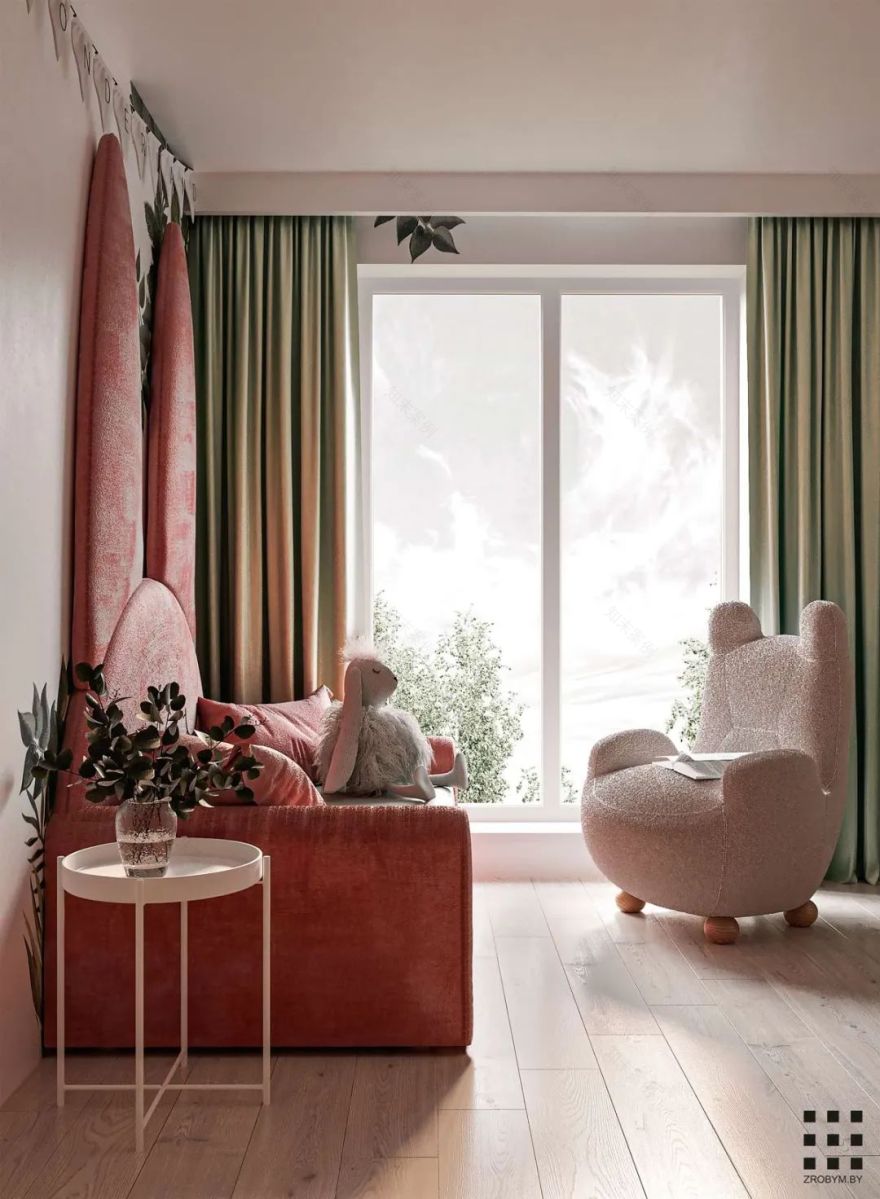 70㎡现代风公寓-34