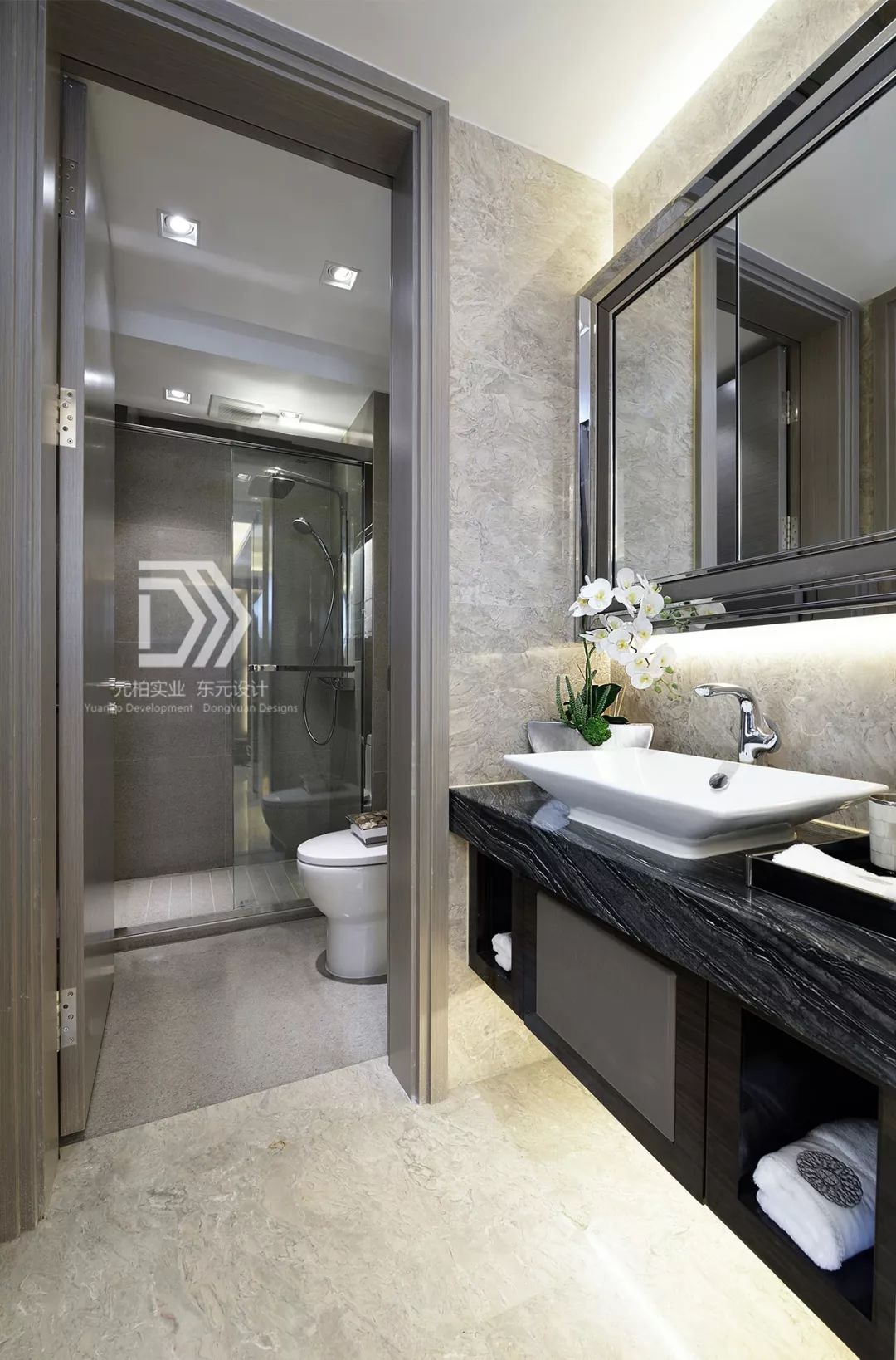 【东元设计】 | 上海浦东陆家嘴,尚海郦景名苑125㎡大两房时尚经典，138㎡小三房艺术东方-73