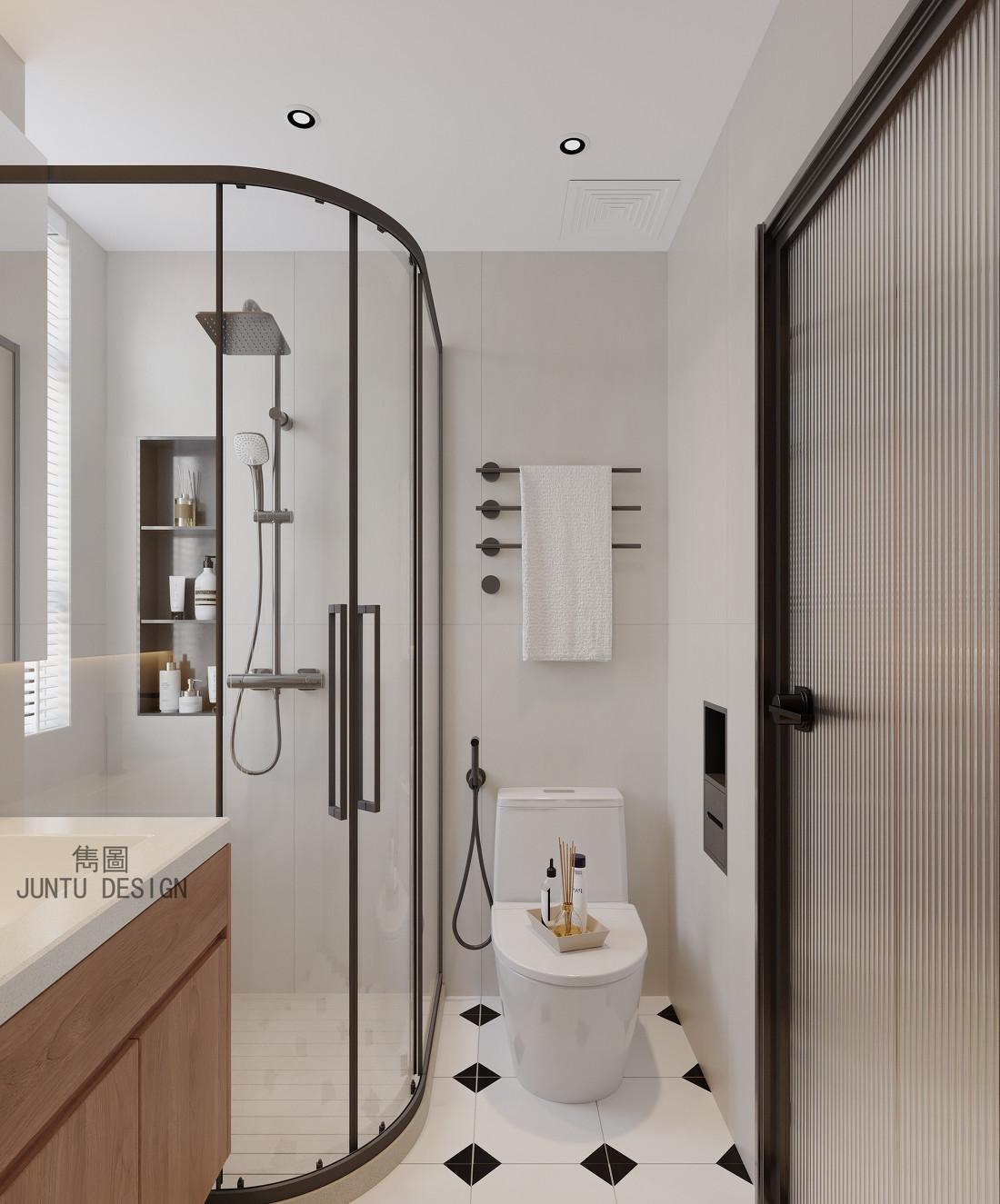 75㎡现代中古风旧改  广州海珠区愉景雅苑丨中国广州-31