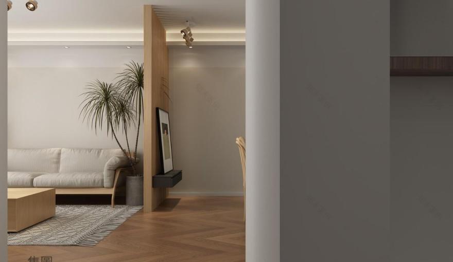 广州万科欧泊丁宅清新简约风改造-9