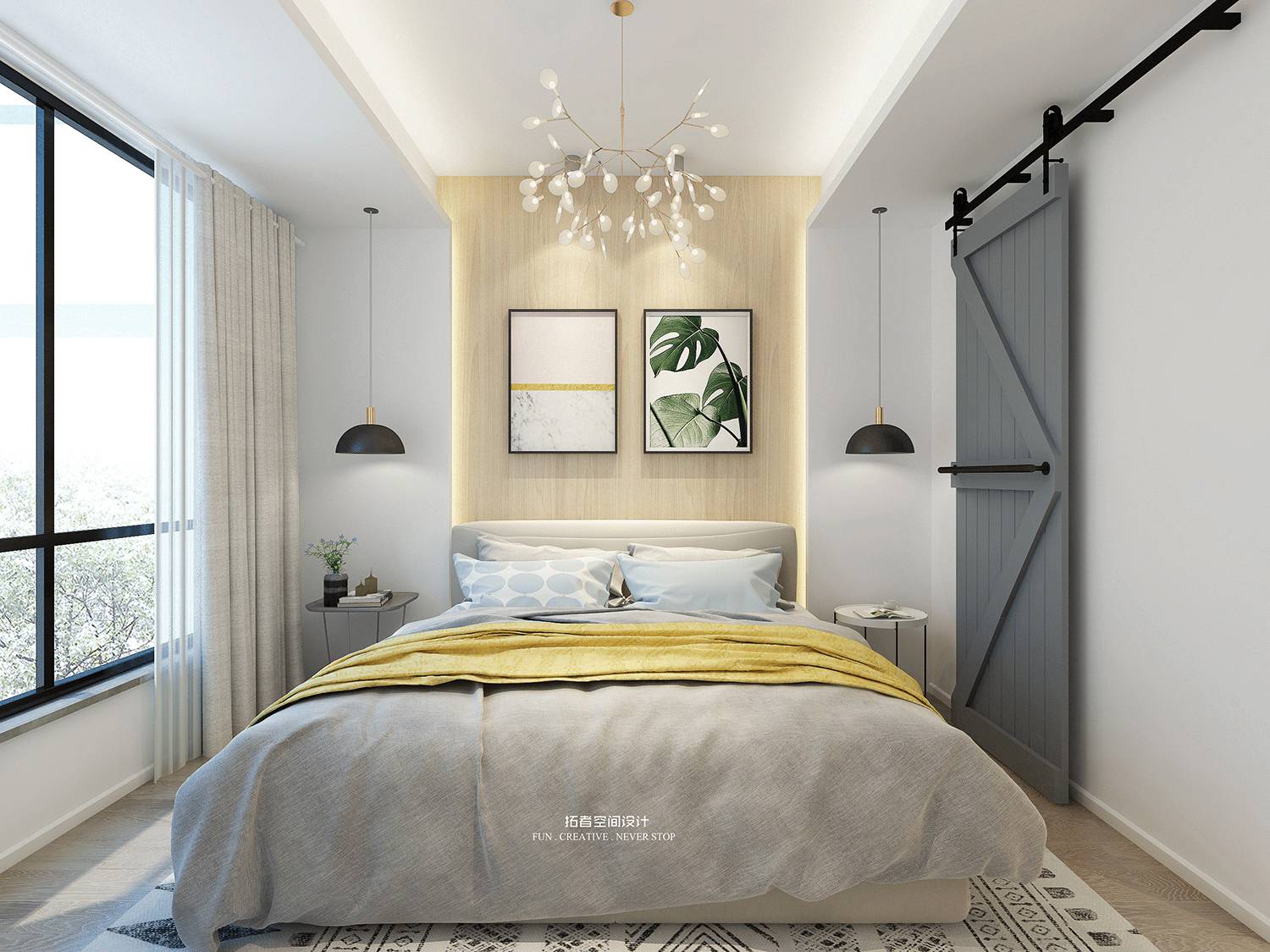 北欧风情的和泰城 125㎡小清新之家-24