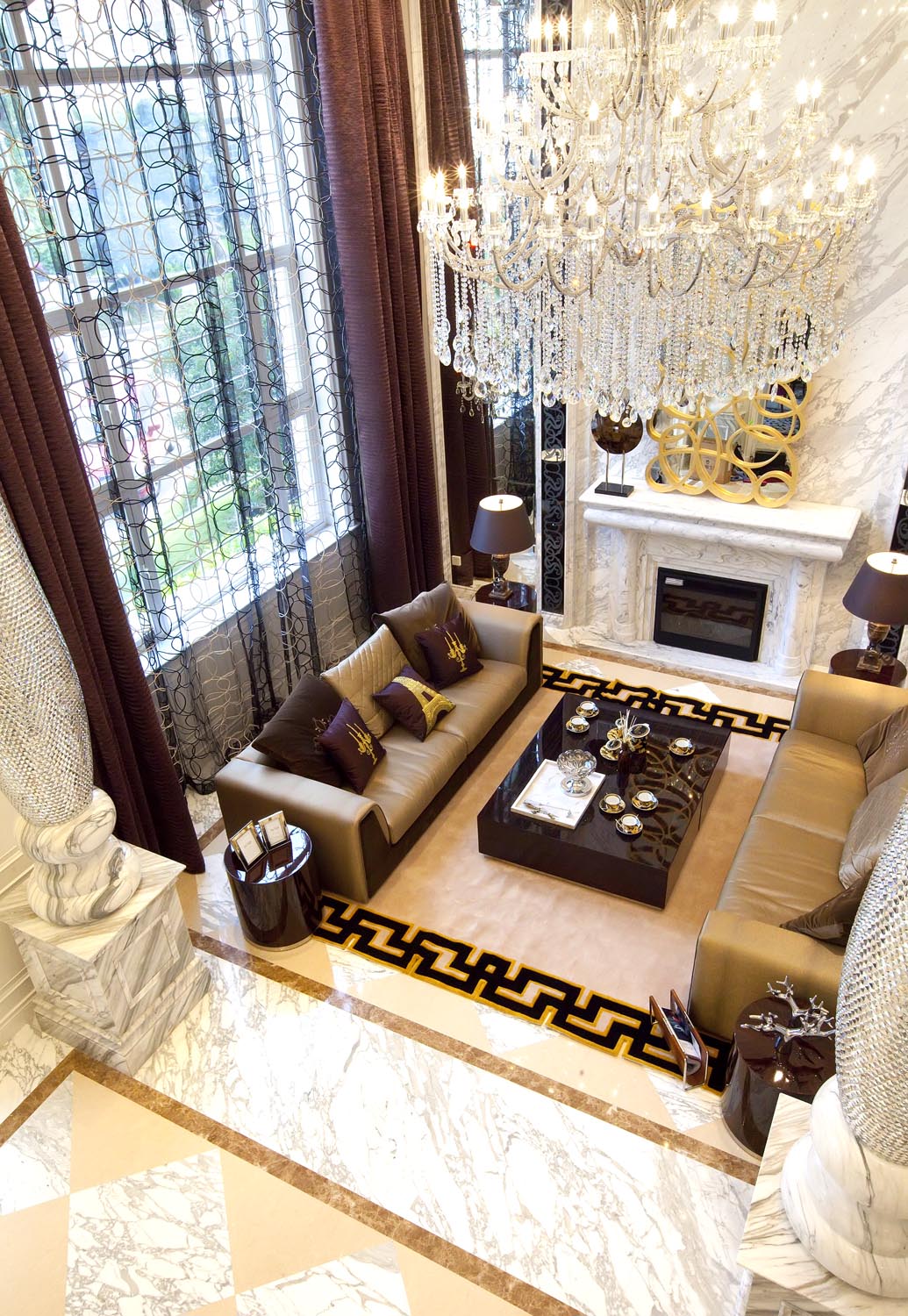 上海西郊尊邸别墅样板间-37