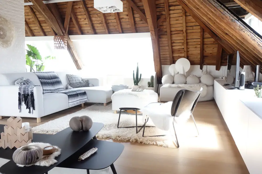 比利时 230㎡时尚波西米亚风屋顶阁楼设计-2