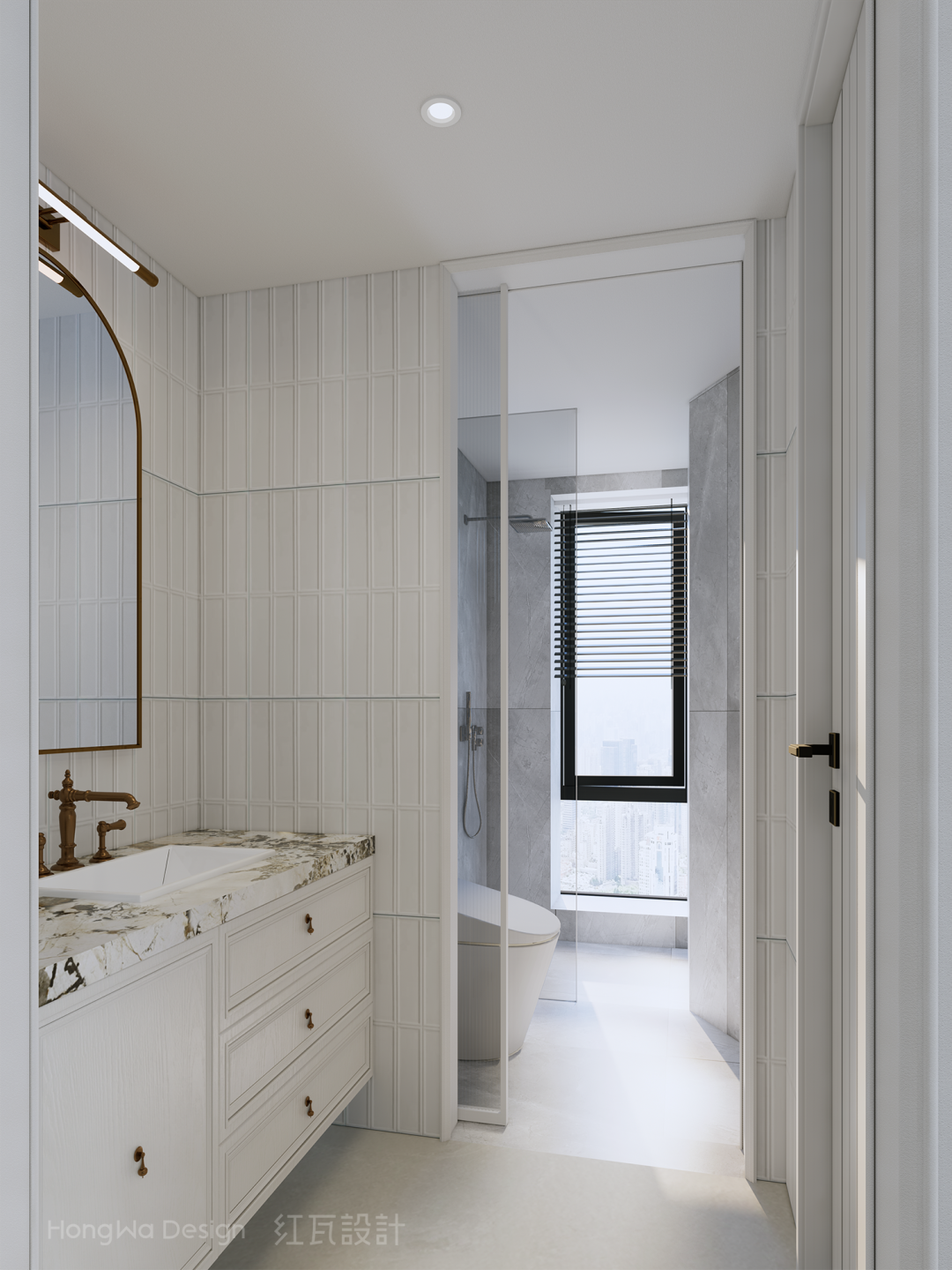 月光梦境 · 法式轻奢亲子住宅设计丨中国福州丨红瓦设计团队-82