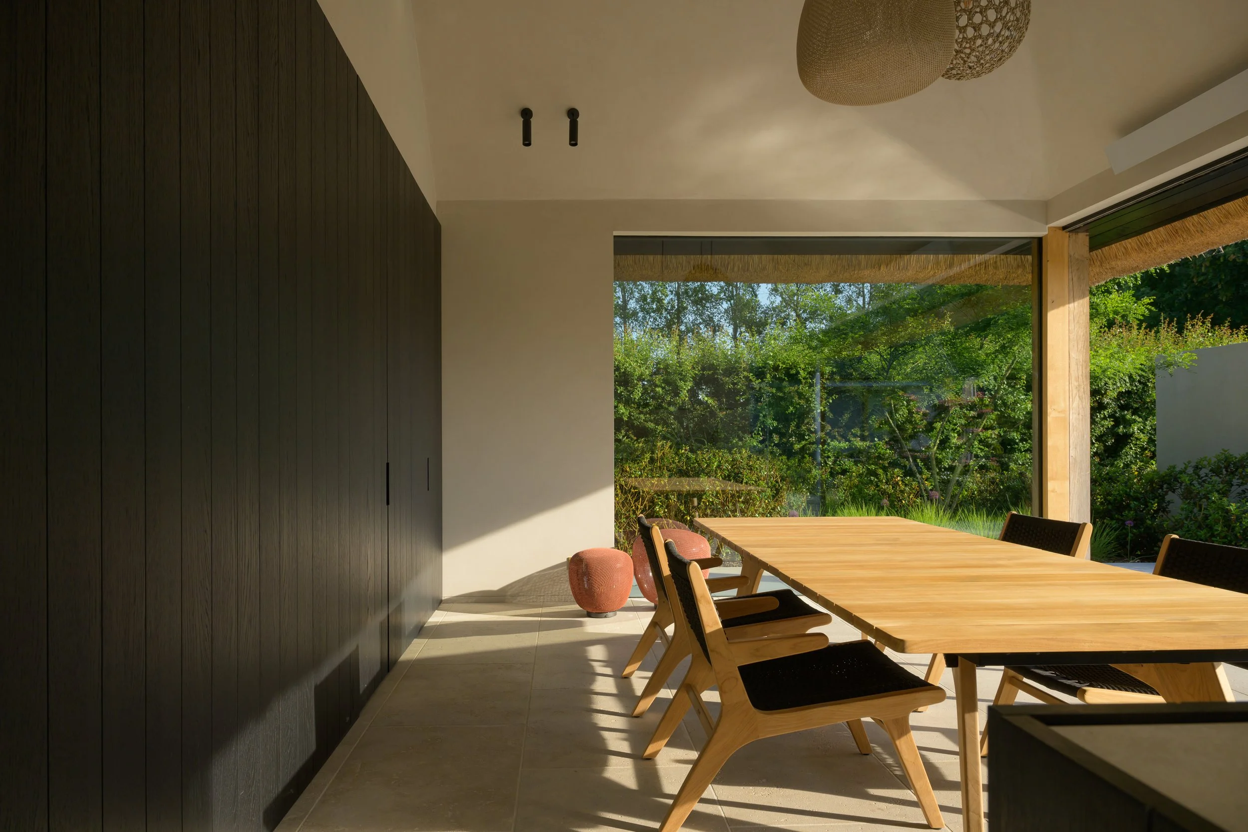 既有住宅带温室,泳池和淋浴墙的扩建项目丨Ai&M bvba-19