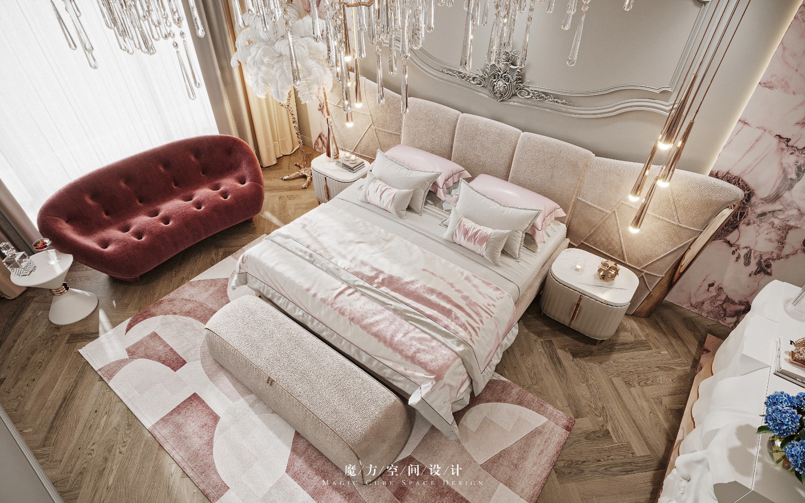 意式轻奢别墅项目丨中国南京丨魔方空间设计-22