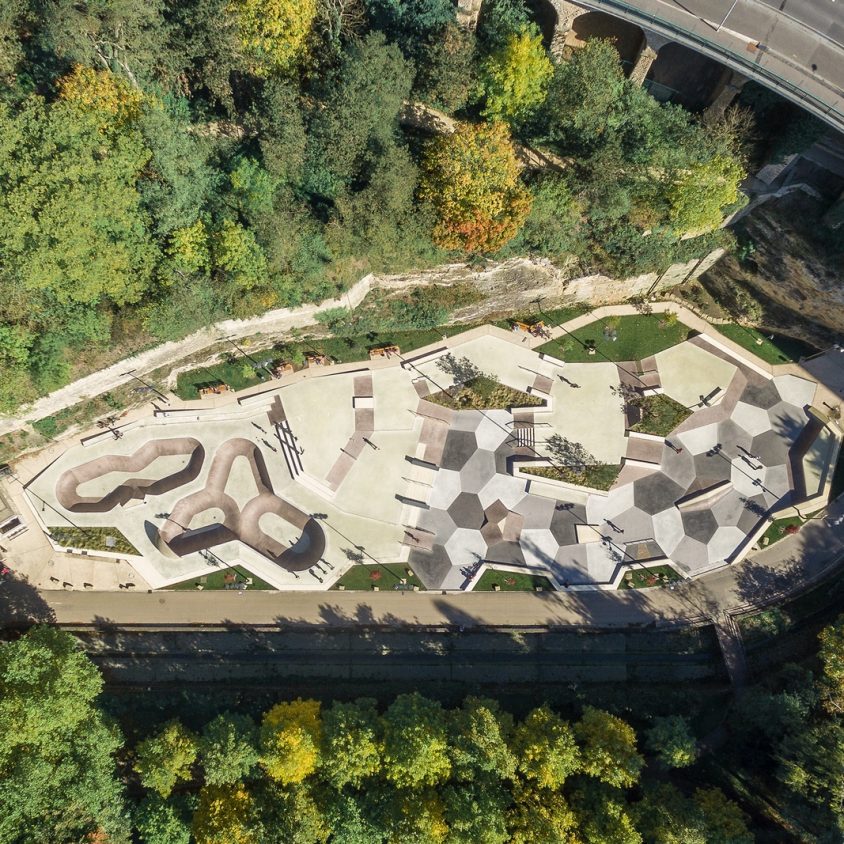 丨卢森堡丨Constructo Skatepark Architecture-20