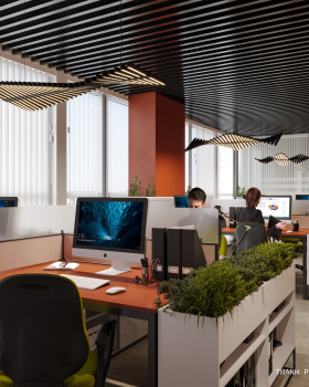 现代办公室内部装饰丨英国