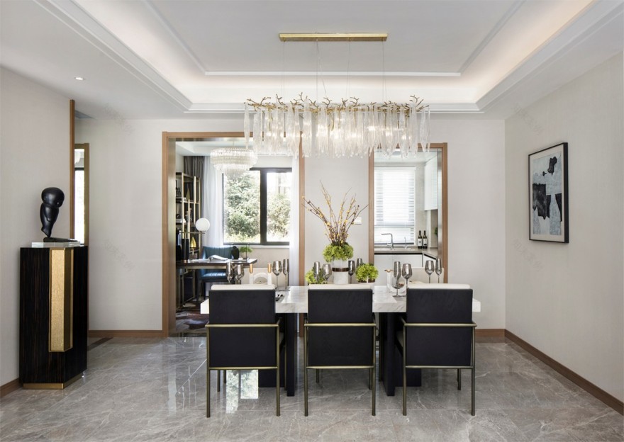 济南绿地国金中心样板间合集 香榭蒂国际软装-10