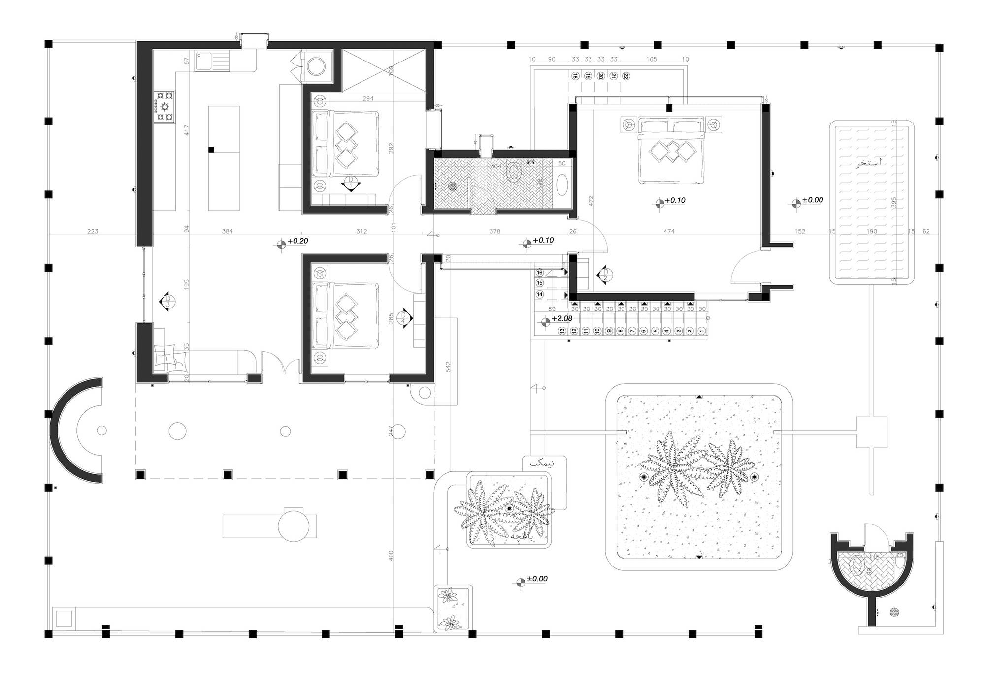 面朝大海的房子丨伊朗丨Kooshk Office-3