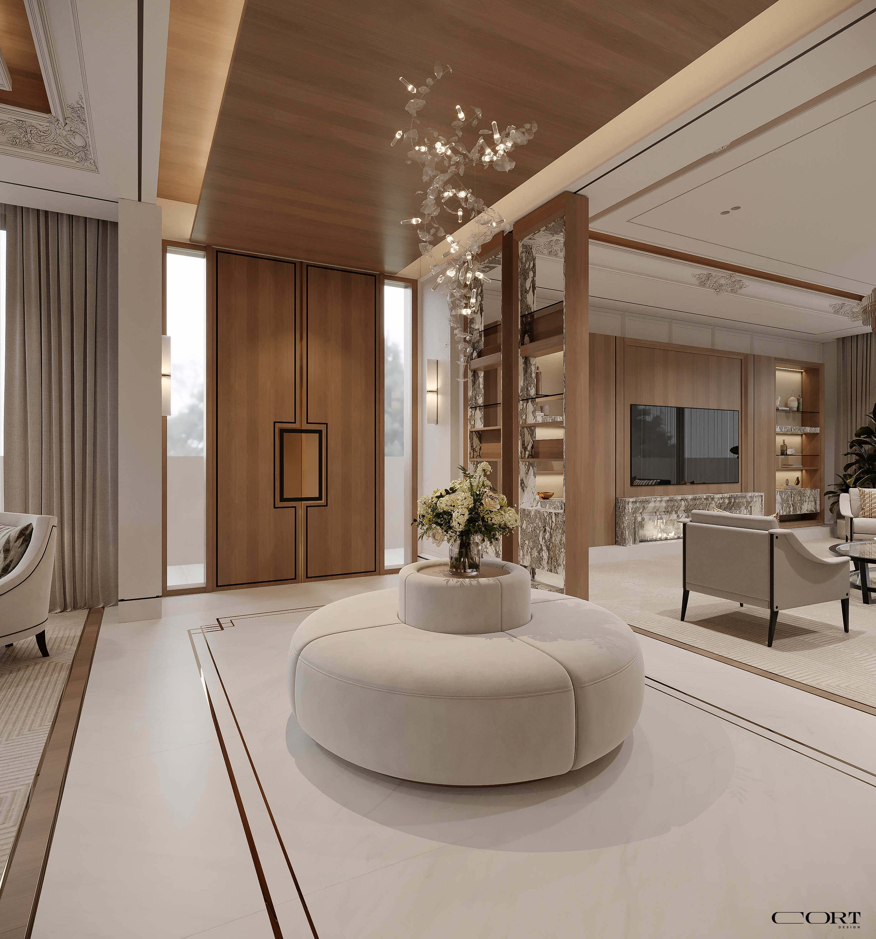 NEO CLASSIC VILLA（新古典别墅）丨沙特阿拉伯利雅得丨CORT Design-4