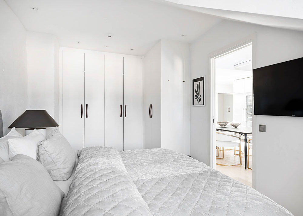 斯德哥尔摩白色豪华阁楼公寓-29