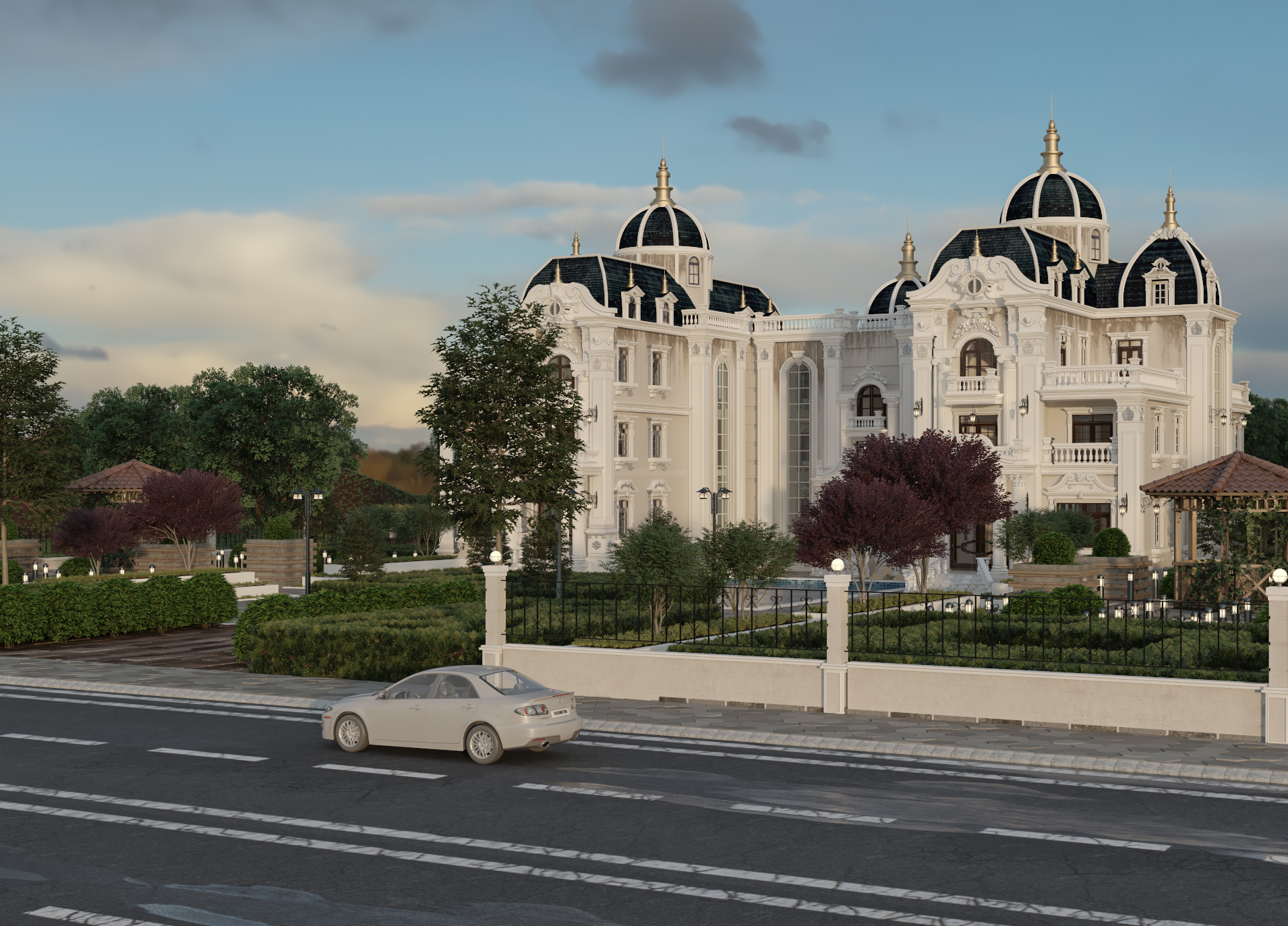 经典欧式宫殿-1