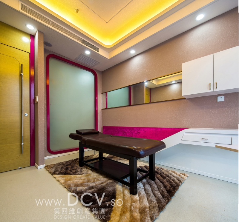 西安 三八妇乐高端健康美容美体会所装潢设计-14